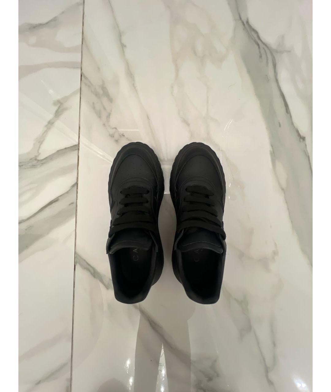 CASADEI Черные кожаные кроссовки, фото 3