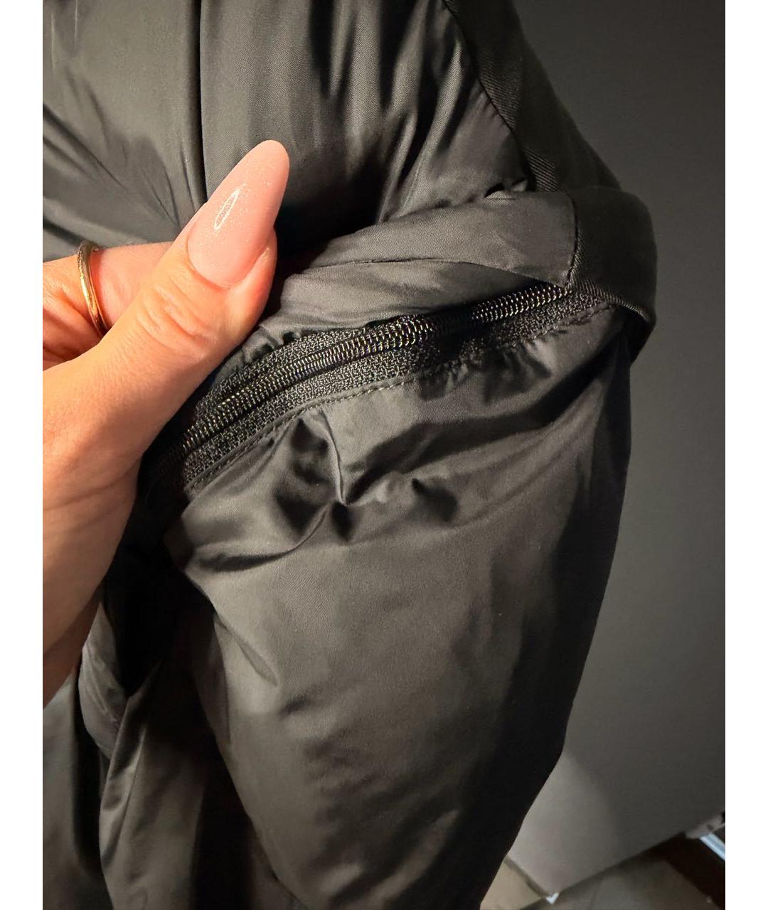 ICEBERG Черный полиамидовый пуховик, фото 6