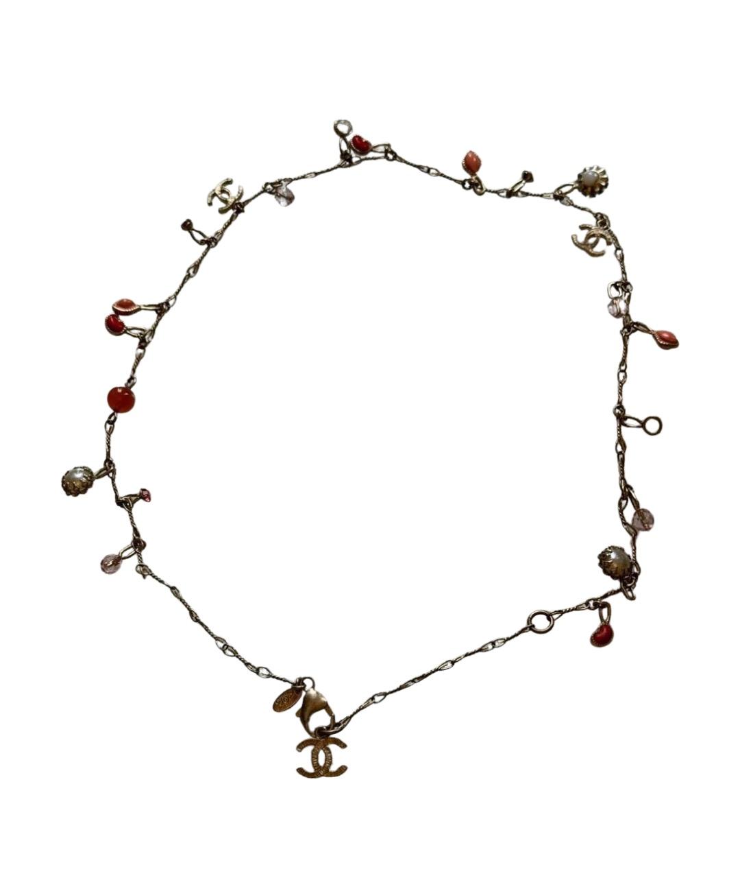 CHANEL Золотое латунное колье, фото 1