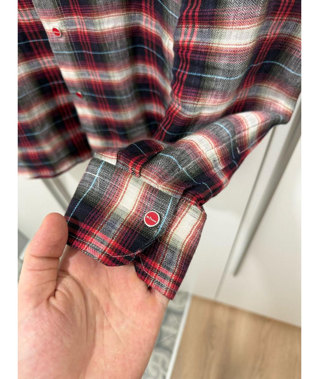 KITON Льняная кэжуал рубашка, фото 4