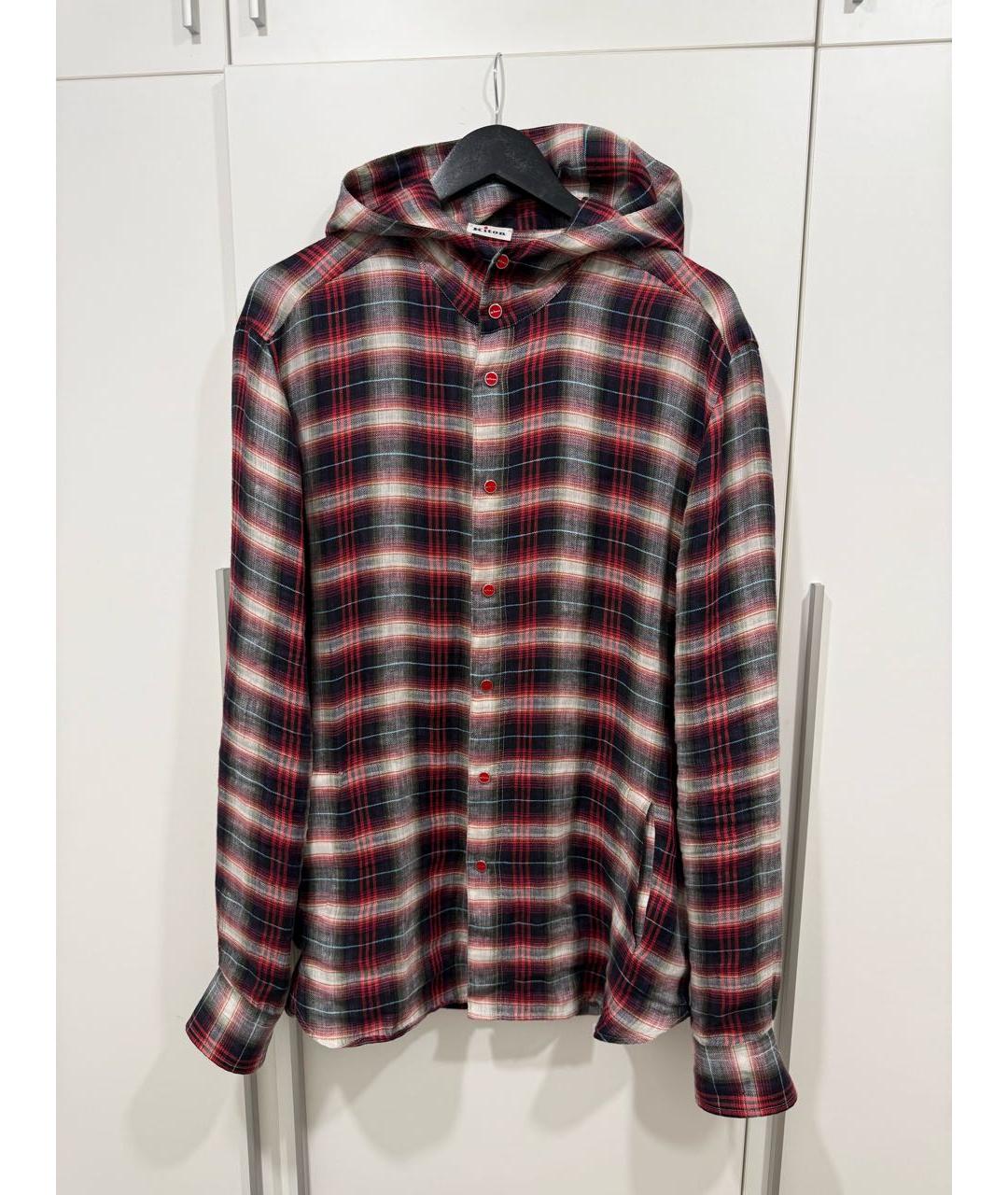 KITON Льняная кэжуал рубашка, фото 7