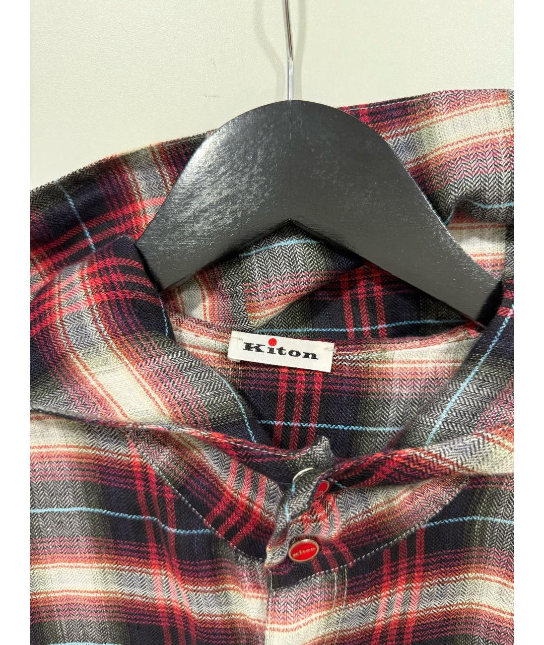 KITON Льняная кэжуал рубашка, фото 3