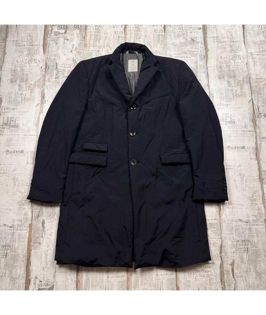 CORNELIANI Темно-синий шерстяной тренч / плащ, фото 8