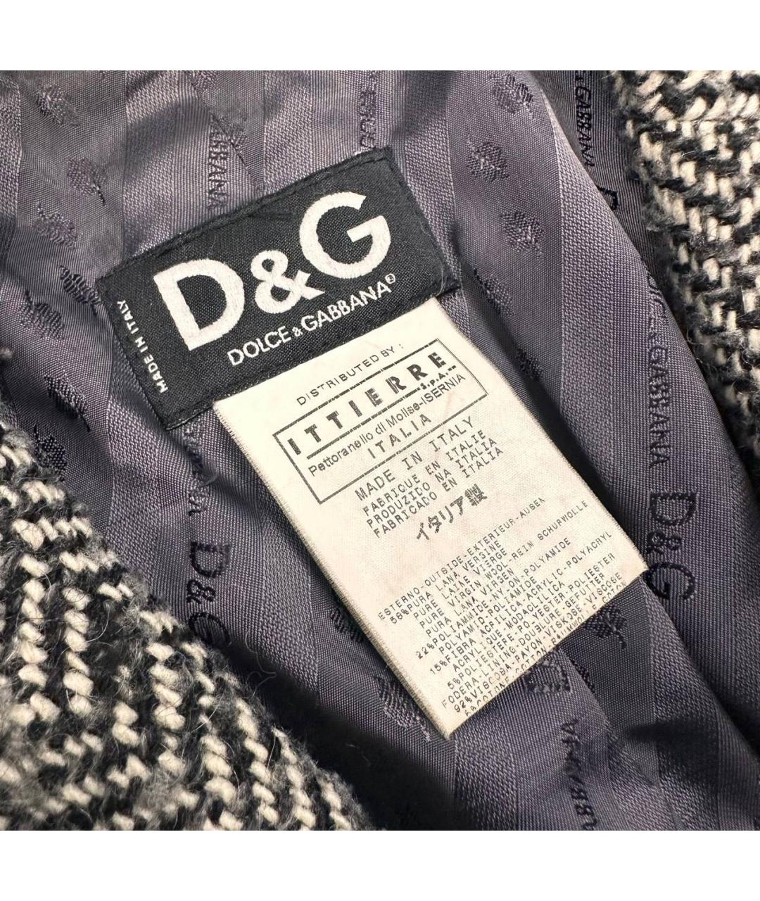 DOLCE&GABBANA Мульти пальто, фото 3