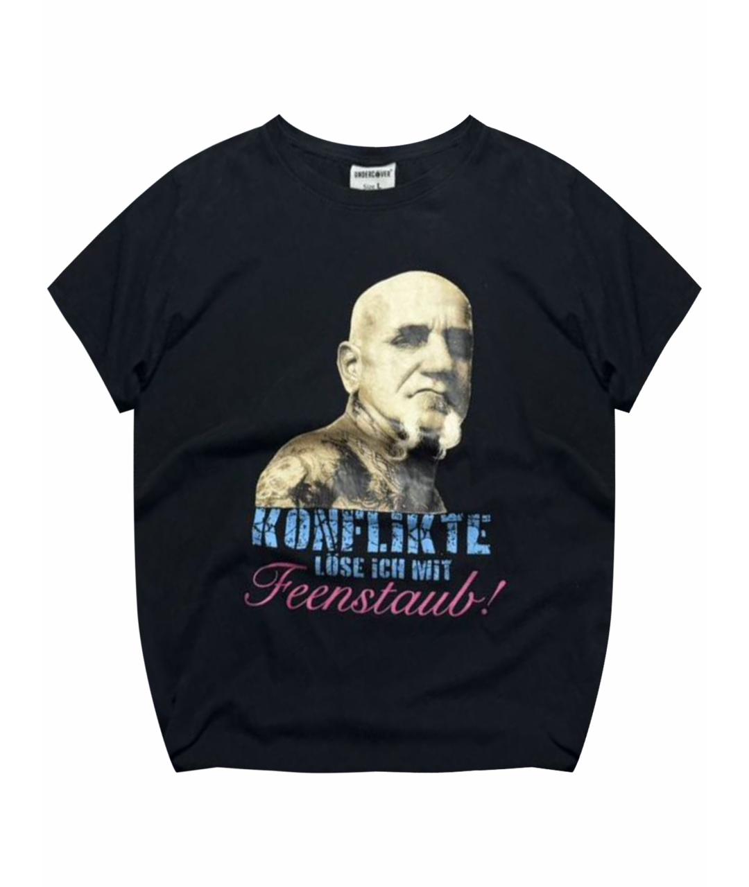 UNDERCOVER Черная футболка, фото 1