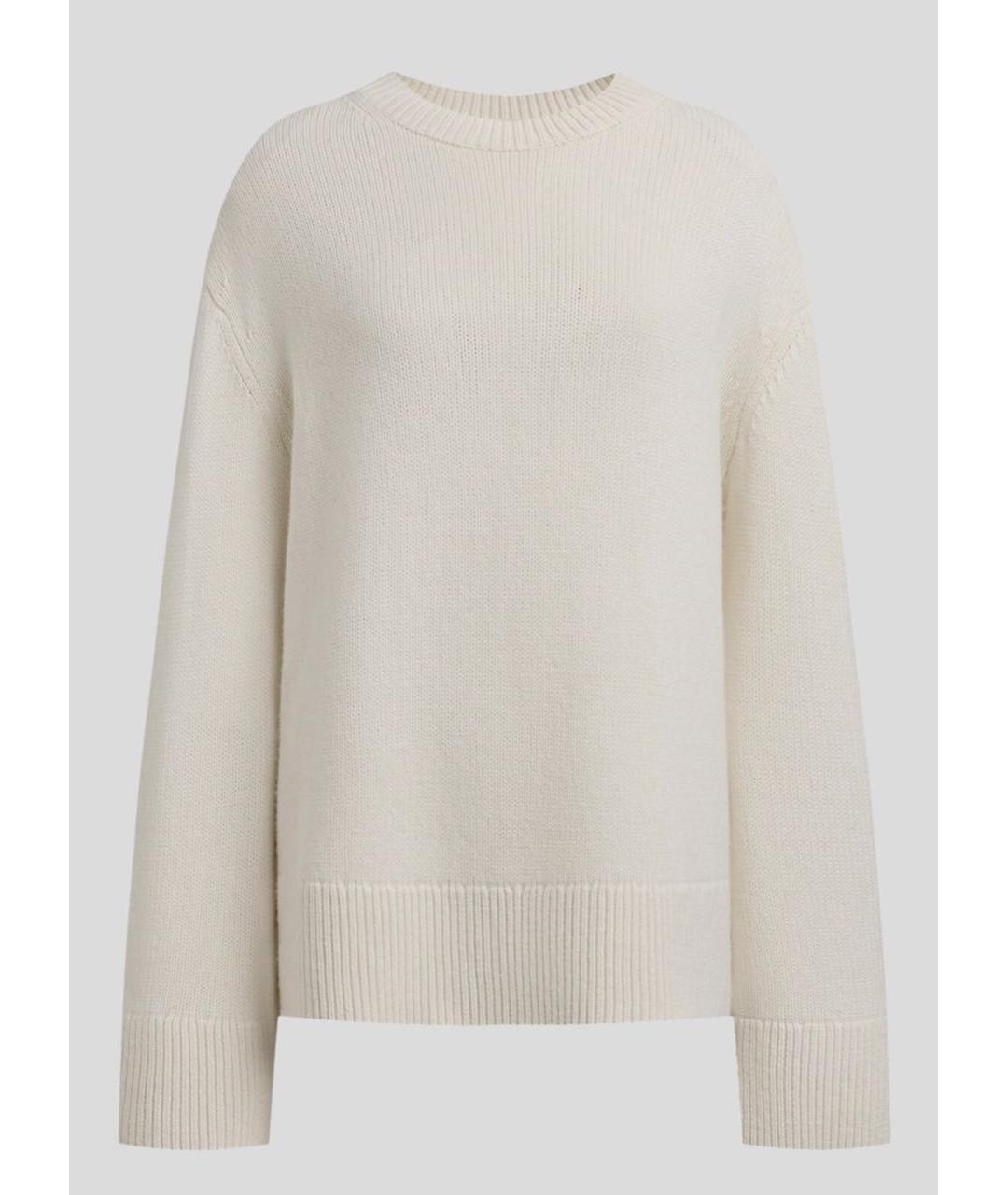 12 STOREEZ Белый шерстяной джемпер / свитер, фото 9