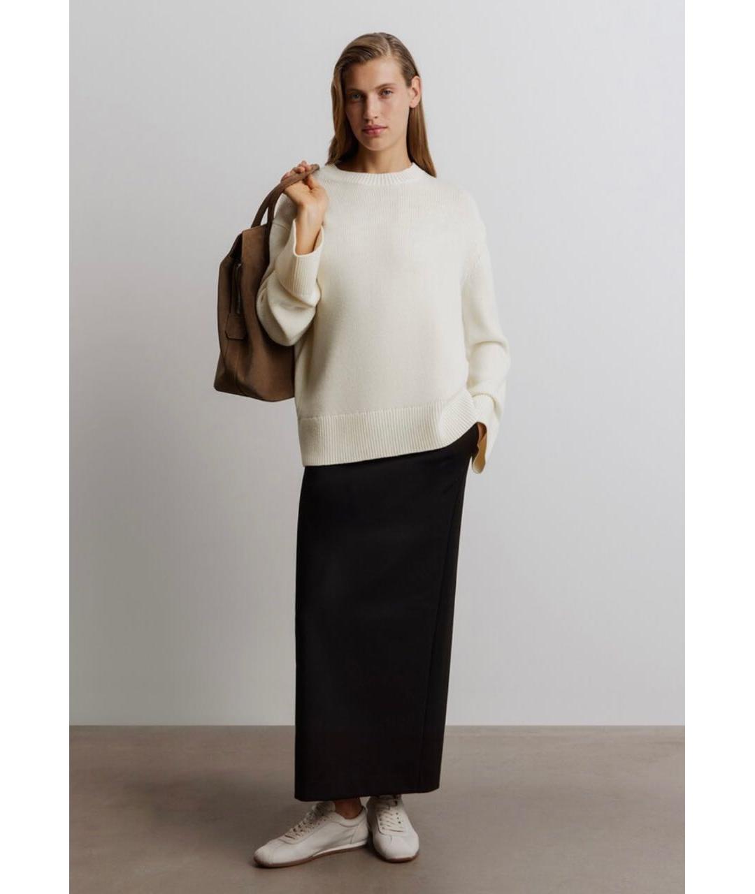 12 STOREEZ Белый шерстяной джемпер / свитер, фото 7