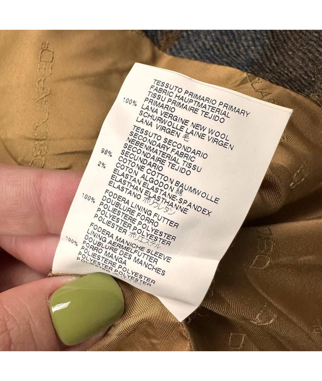 DSQUARED2 Мульти жакет/пиджак, фото 7