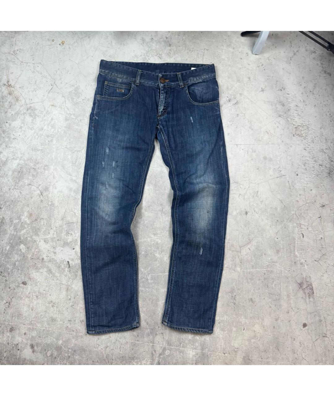 EMPORIO ARMANI Синие джинсы, фото 7