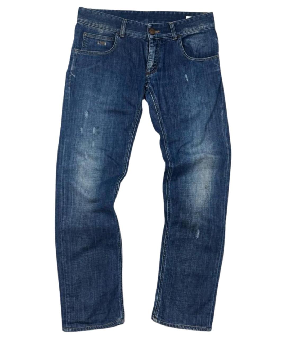 EMPORIO ARMANI Синие джинсы, фото 1