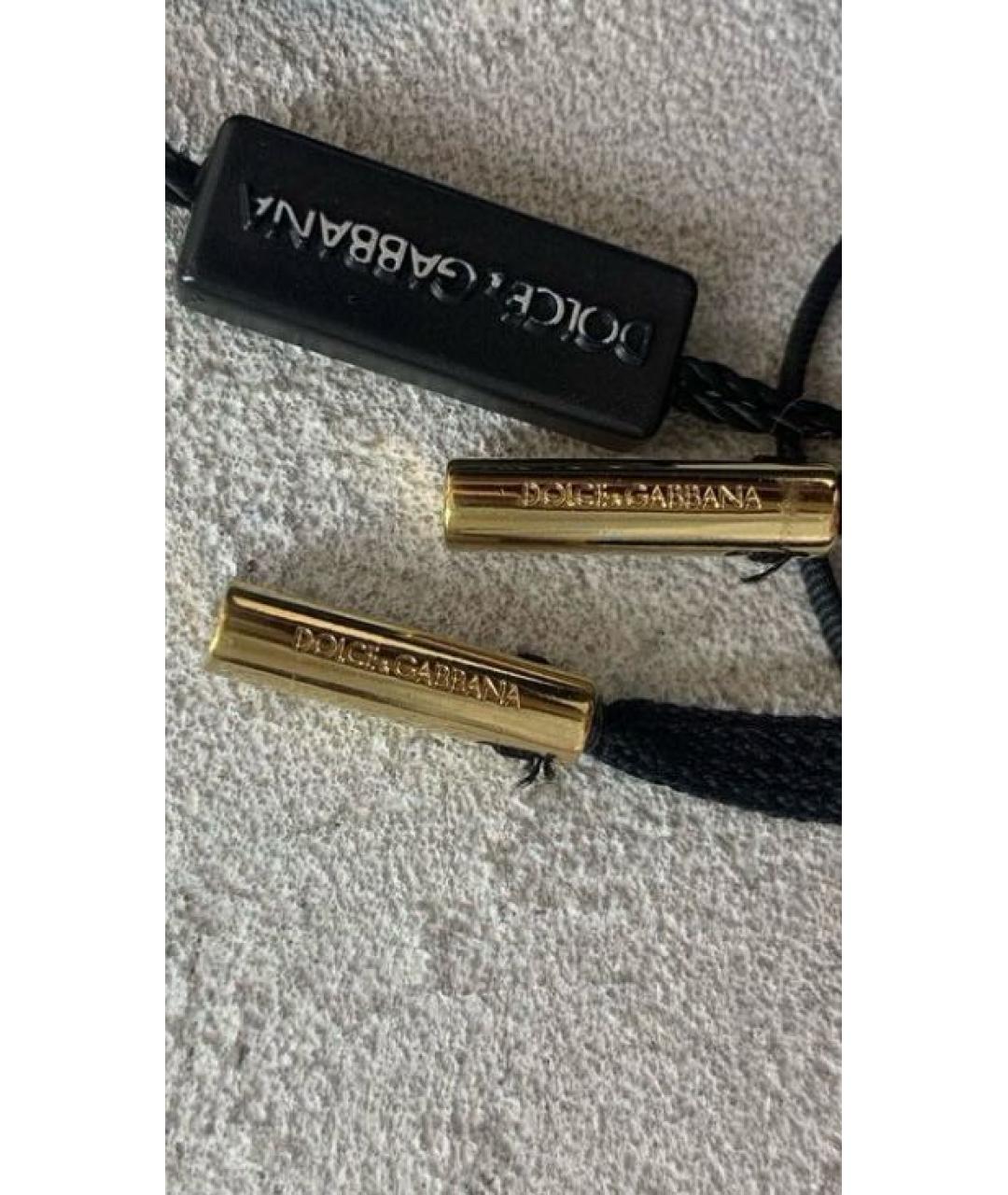 DOLCE&GABBANA Черное хлопковое платье, фото 8