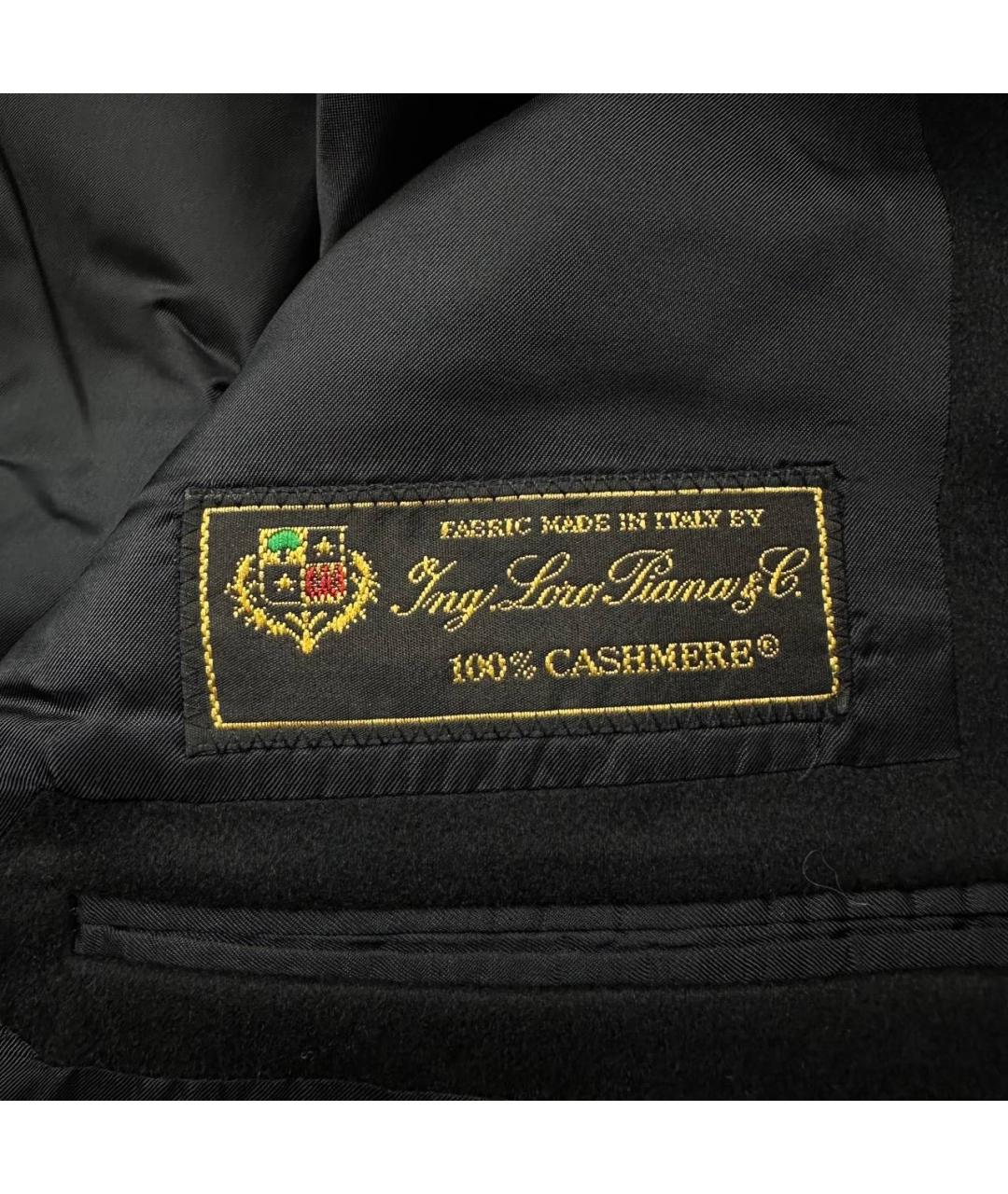 LORO PIANA Черный пиджак, фото 5