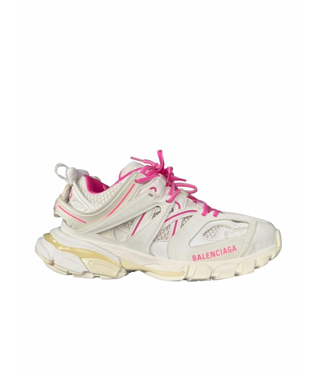 BALENCIAGA Белые резиновые кроссовки, фото 8