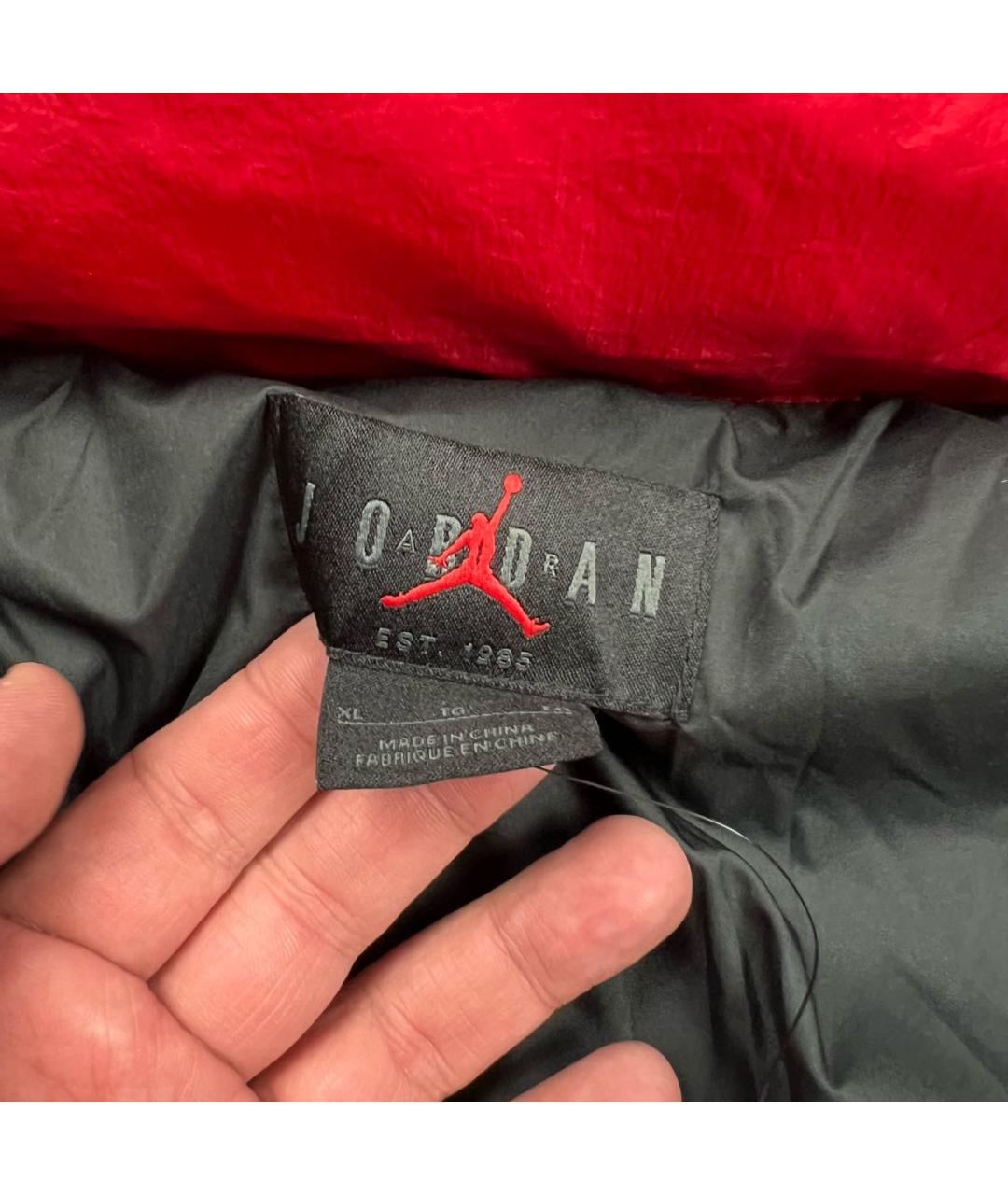 JORDAN Красный пуховик, фото 6