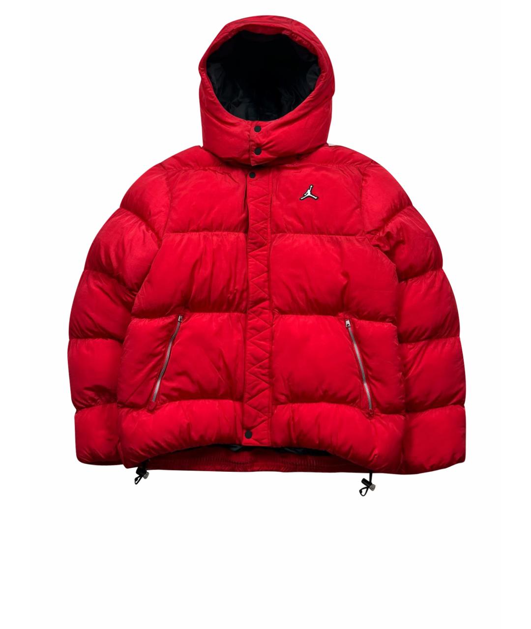 JORDAN Красный пуховик, фото 1