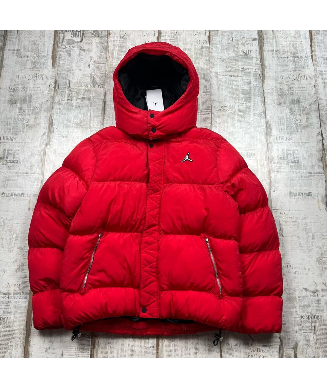 JORDAN Красный пуховик, фото 9
