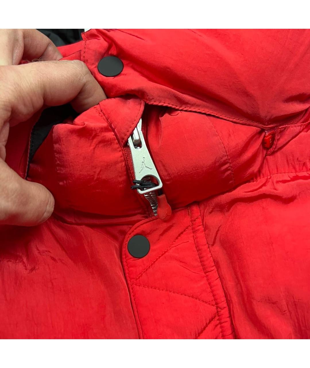 JORDAN Красный пуховик, фото 3