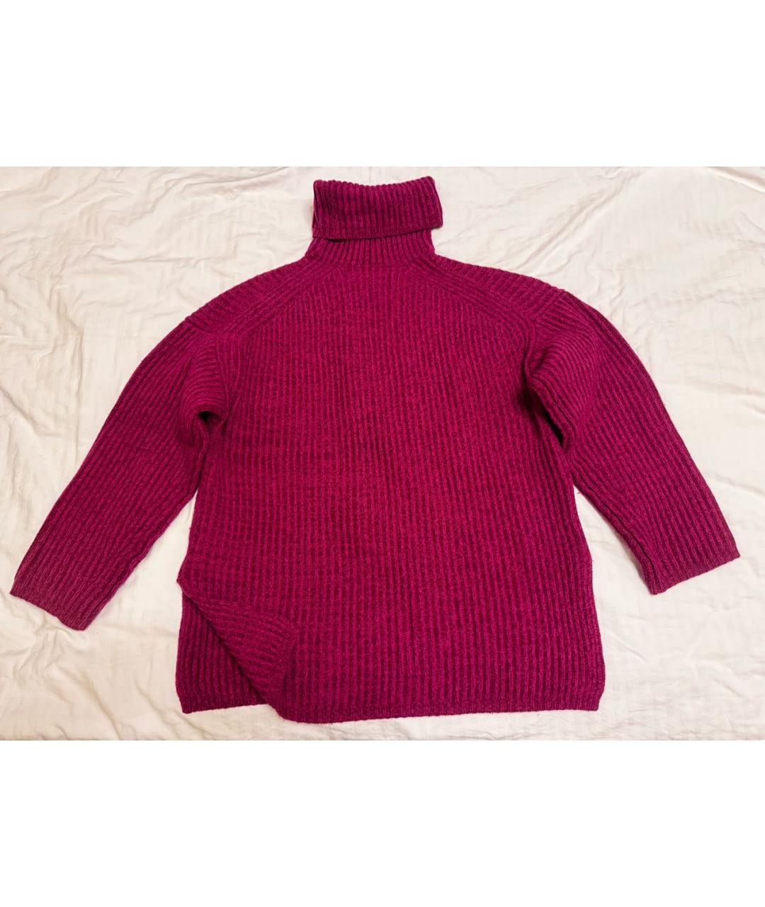 ACNE STUDIOS Розовый шерстяной джемпер / свитер, фото 2