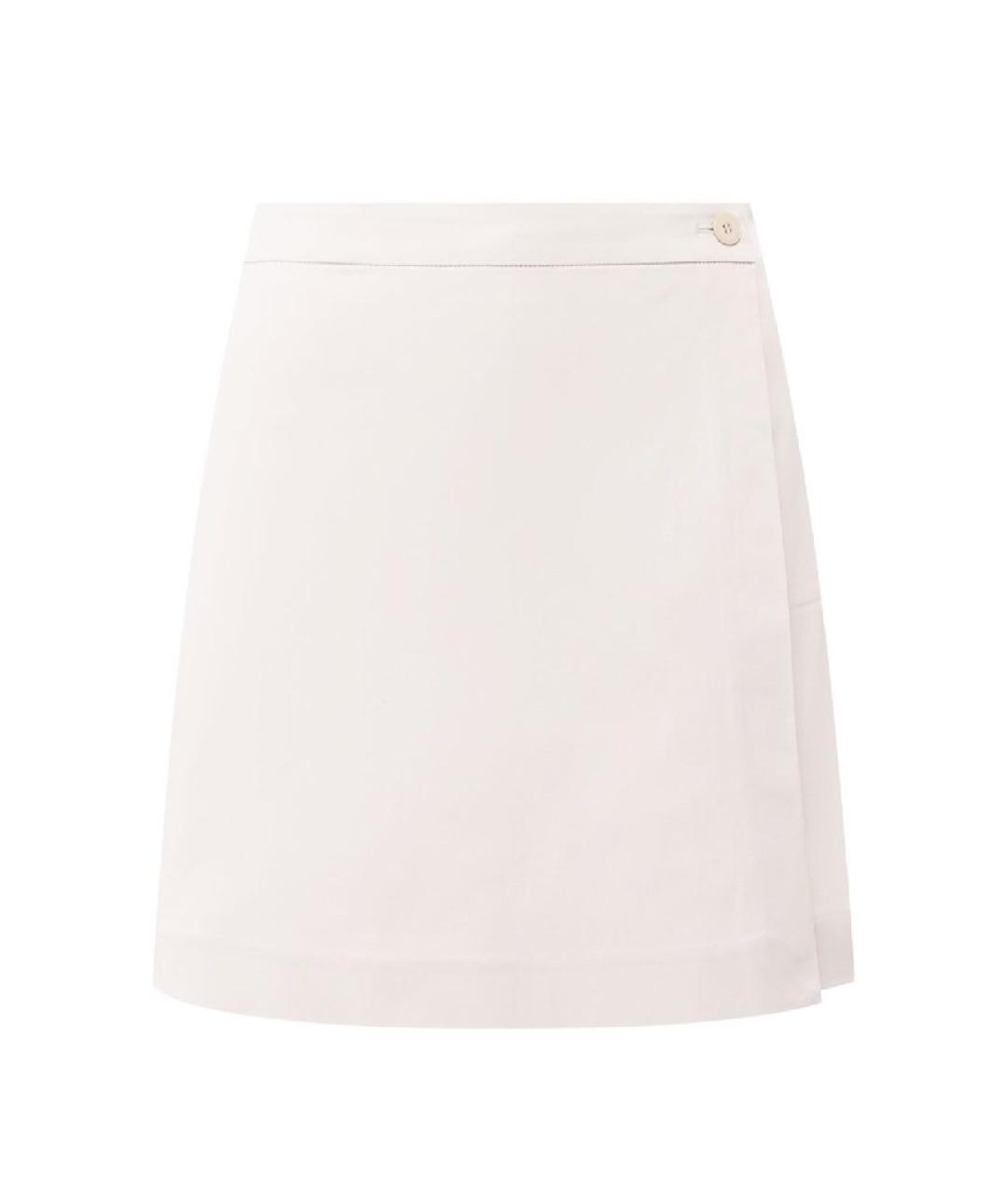 LORO PIANA Белые хлопковые шорты, фото 1