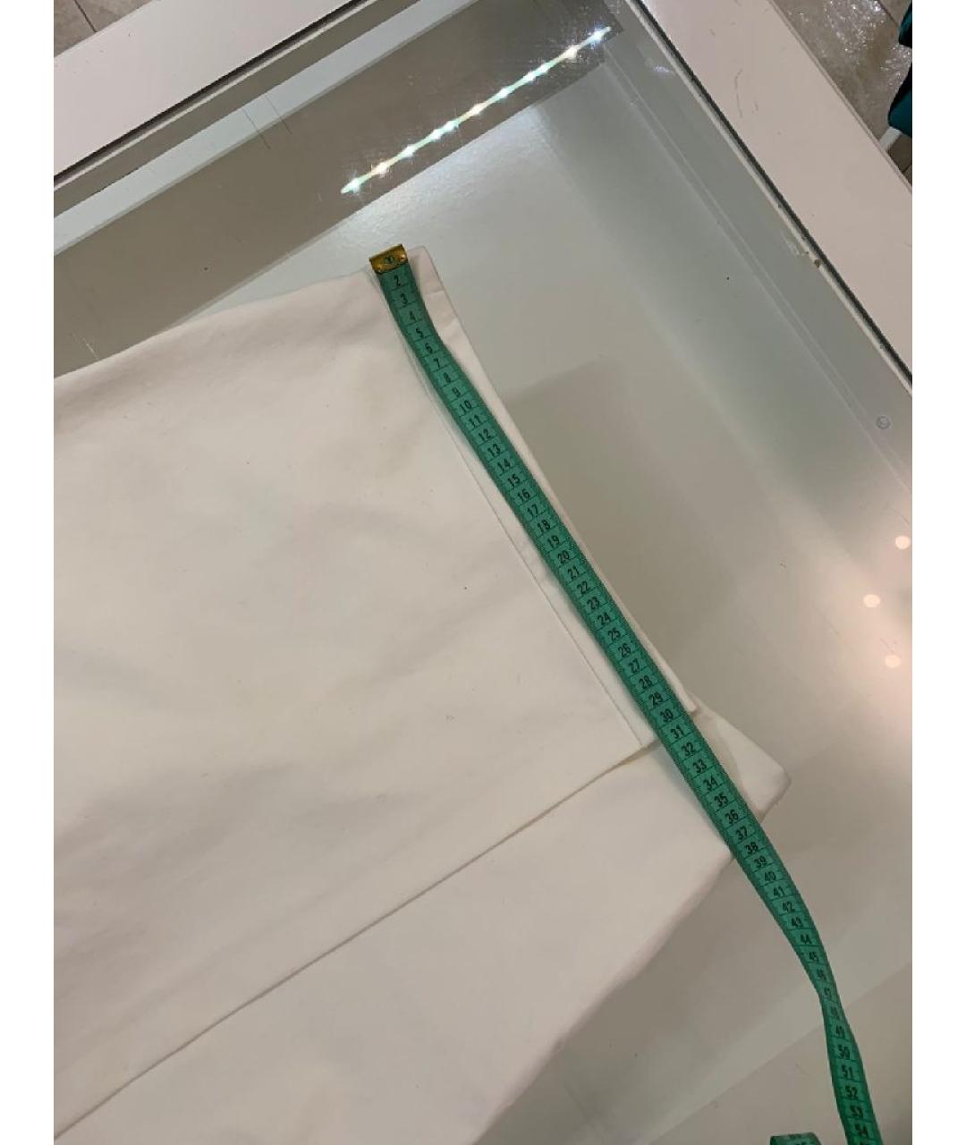 LORO PIANA Белые хлопковые шорты, фото 6