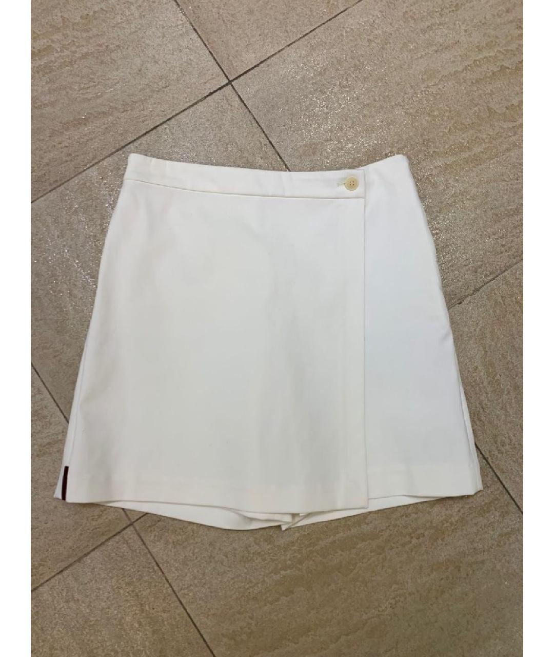 LORO PIANA Белые хлопковые шорты, фото 2