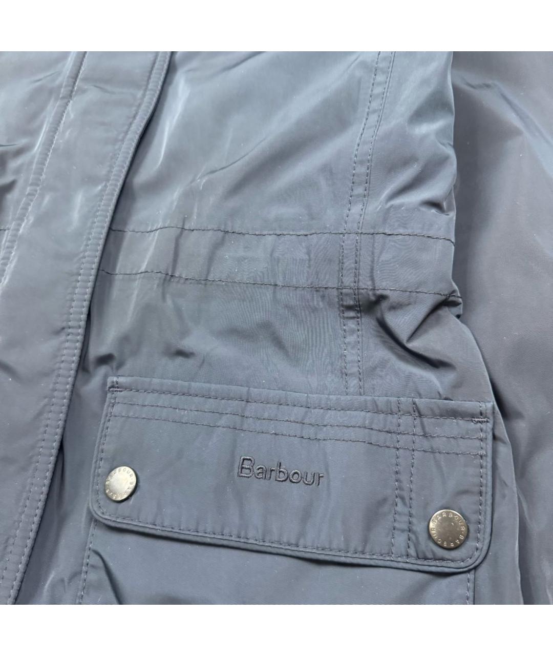 BARBOUR Темно-синяя куртка, фото 2
