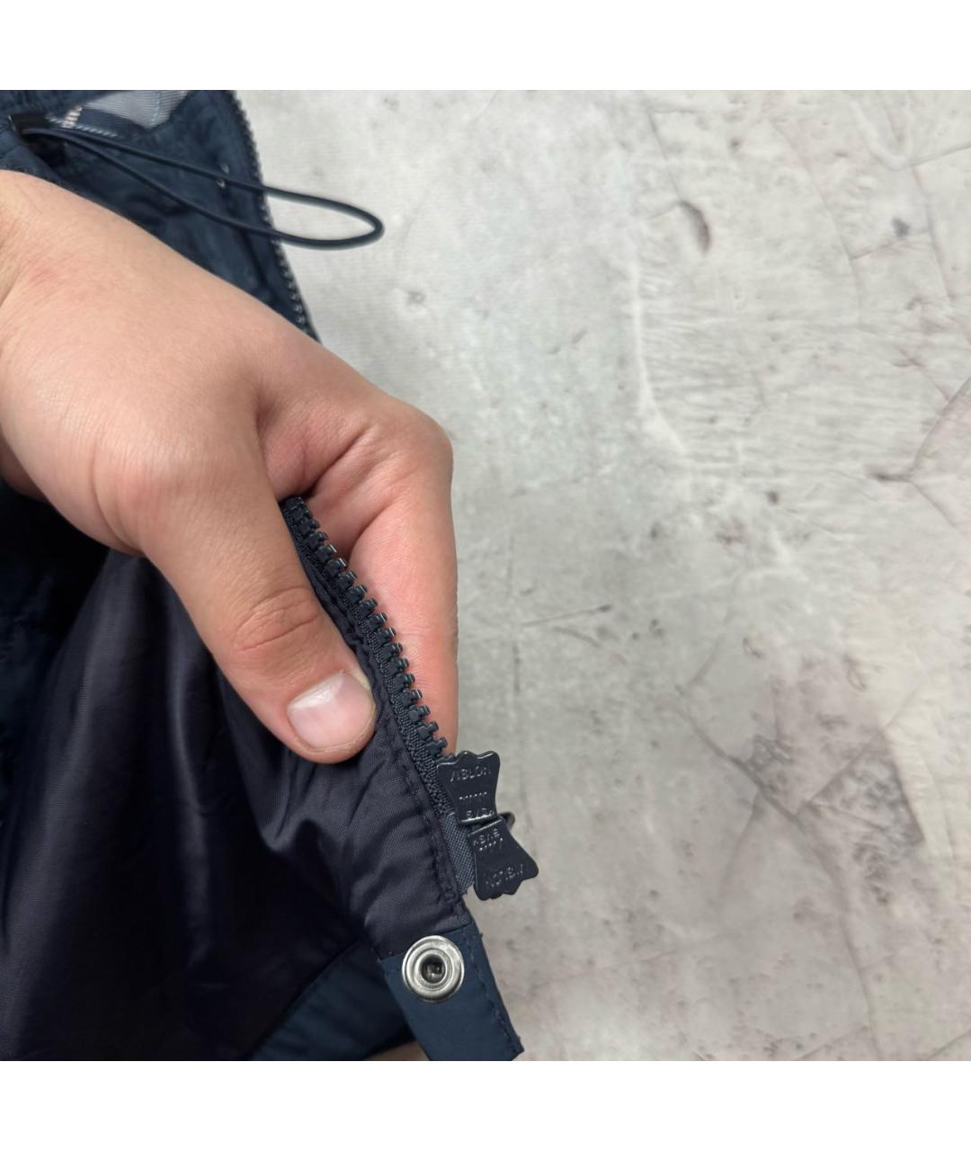 BARBOUR Темно-синяя куртка, фото 7