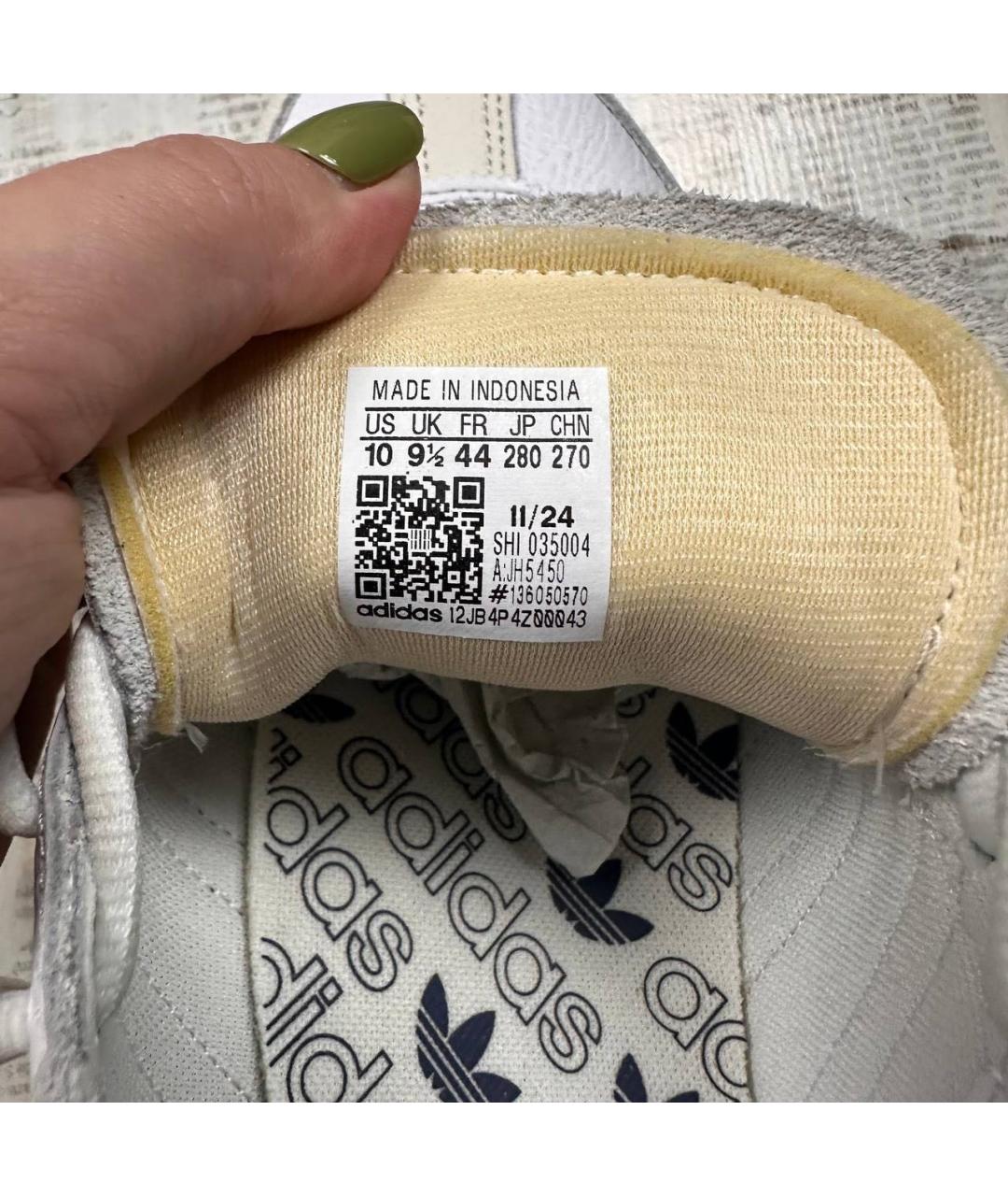 ADIDAS Белые низкие кроссовки / кеды, фото 4