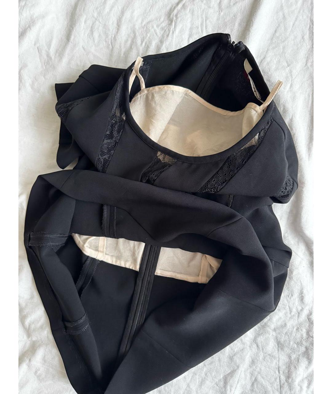 MAX MARA STUDIO Черная вискозная блузы, фото 3