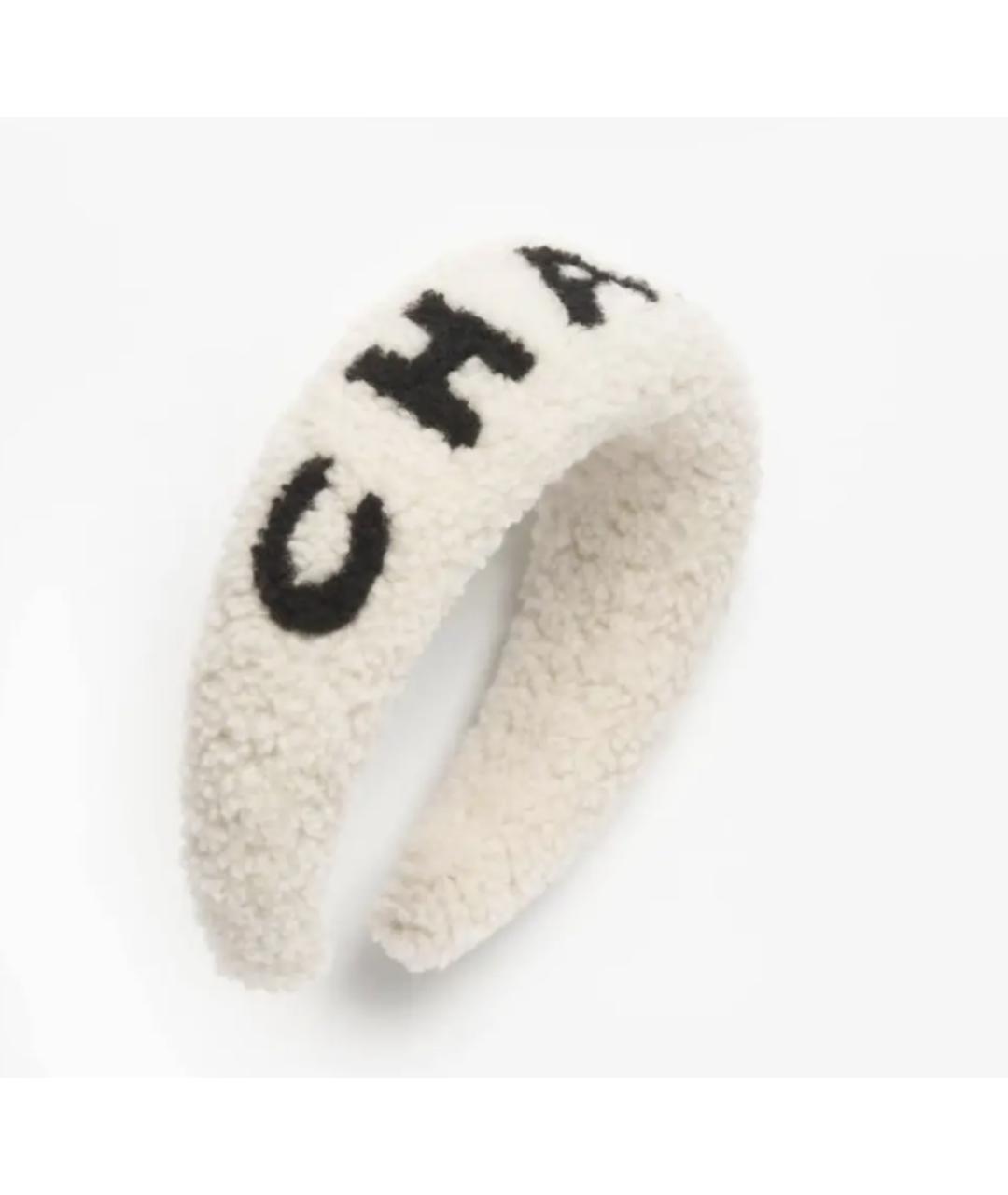 CHANEL Белый ободок, фото 2