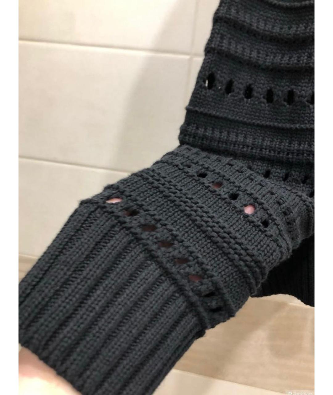 ARKET Черный хлопковый джемпер / свитер, фото 6