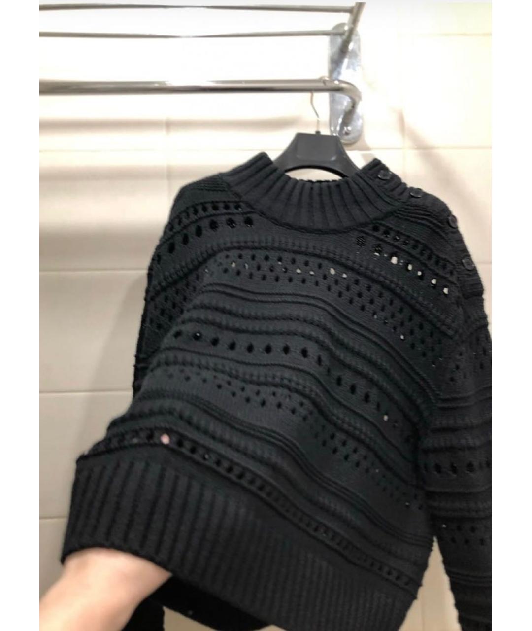 ARKET Черный хлопковый джемпер / свитер, фото 4