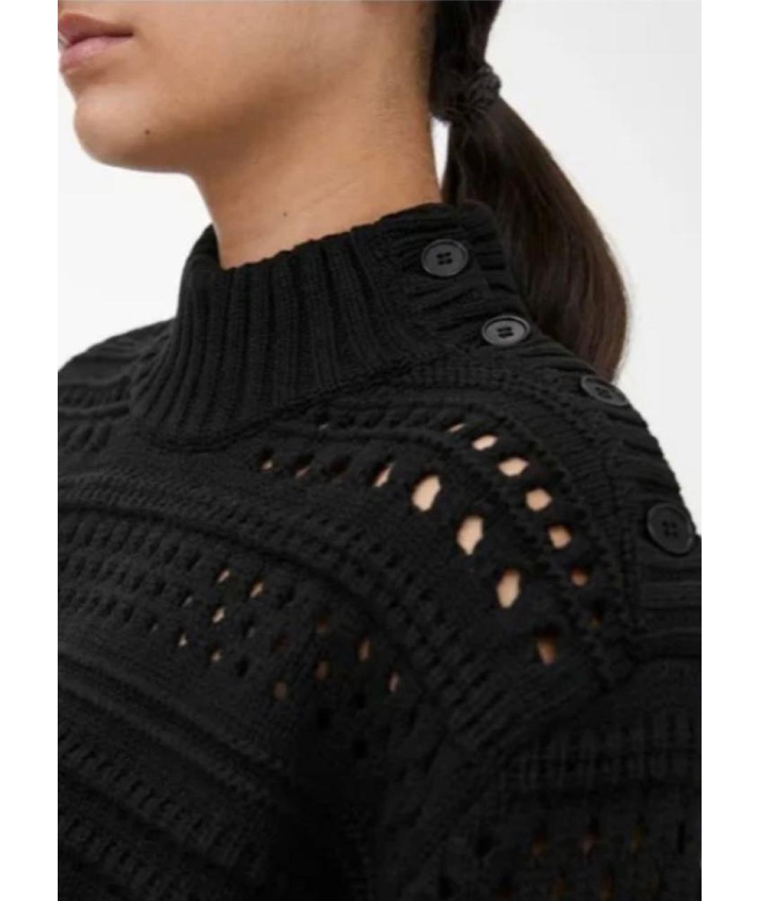 ARKET Черный хлопковый джемпер / свитер, фото 8