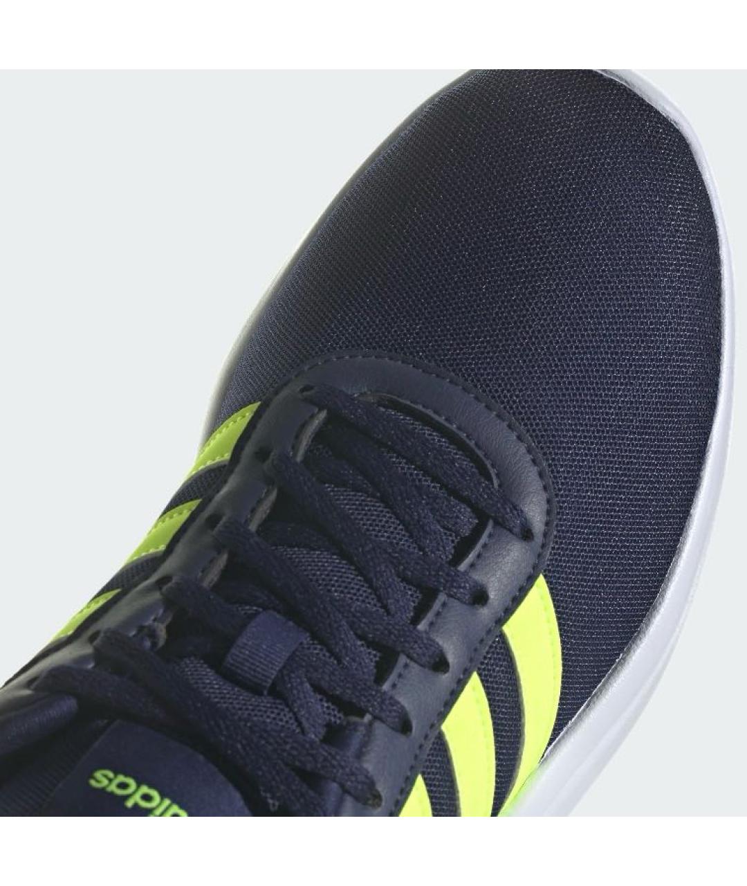 ADIDAS Темно-синие текстильные кроссовки, фото 8