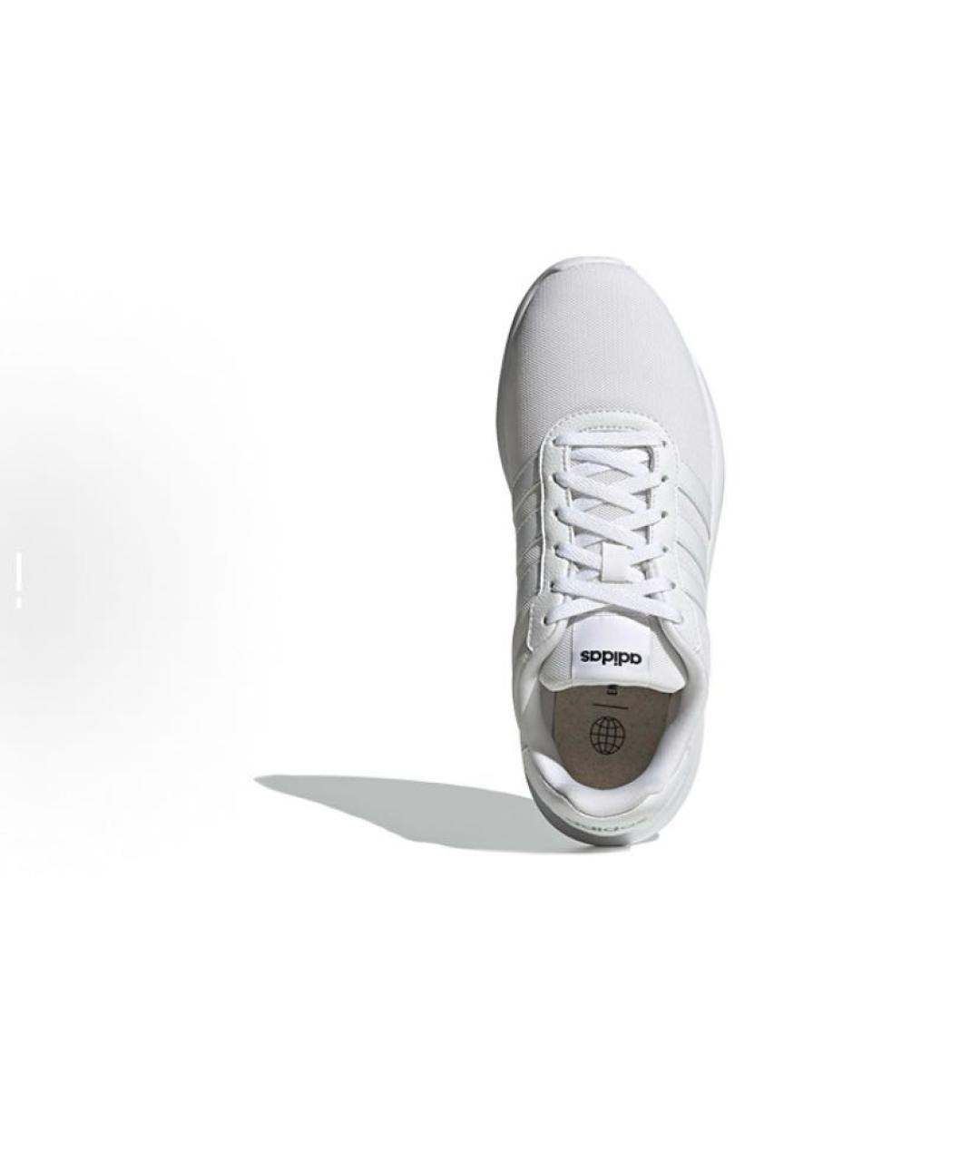 ADIDAS Белые текстильные кроссовки, фото 5
