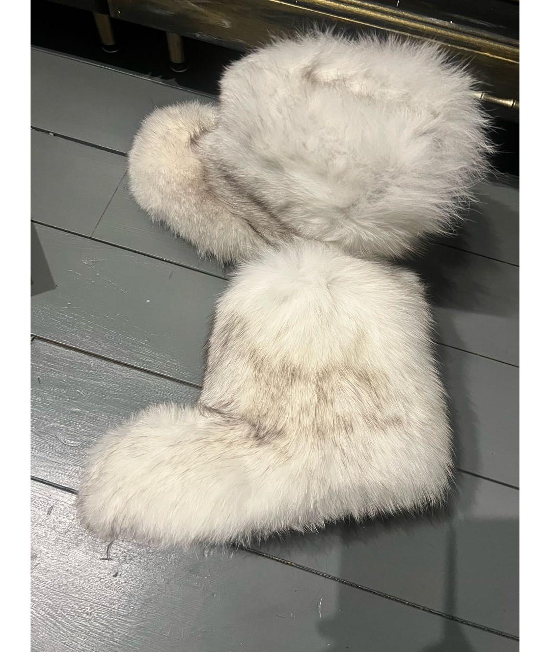 JIMMY CHOO Белые сапоги, фото 2