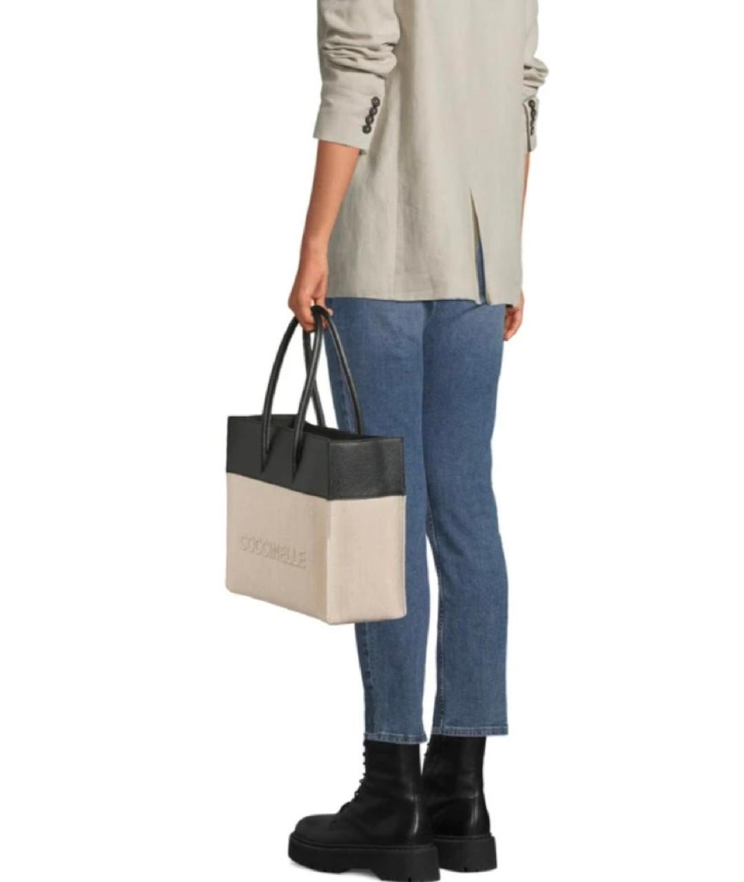 COCCINELLE Мульти кожаная сумка с короткими ручками, фото 4