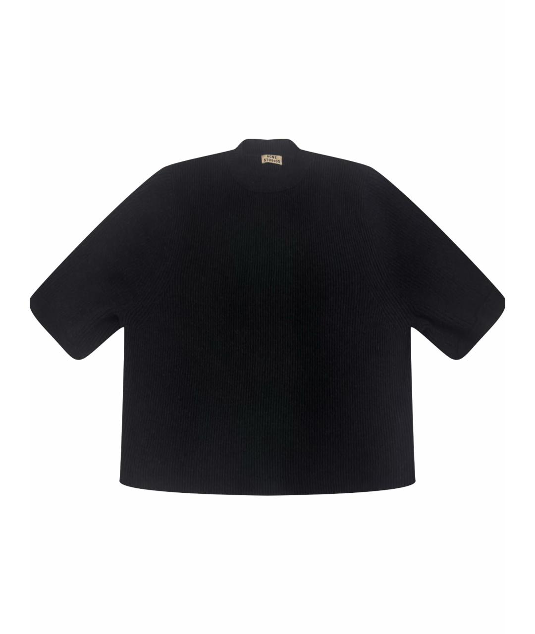 ACNE STUDIOS Темно-синий шерстяной джемпер / свитер, фото 1