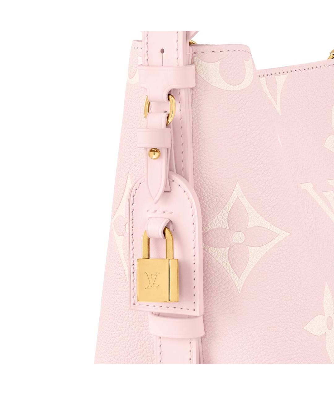 LOUIS VUITTON Розовая сумка с короткими ручками, фото 2