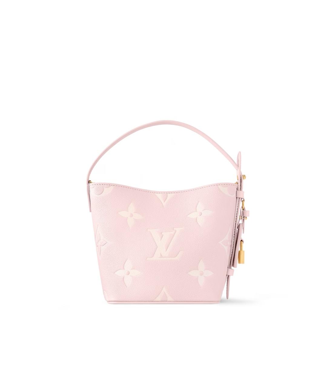 LOUIS VUITTON Розовая сумка с короткими ручками, фото 5