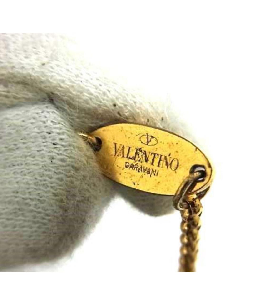 VALENTINO Золотой латунный браслет, фото 4