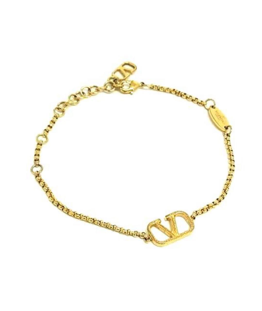 VALENTINO Золотой латунный браслет, фото 1