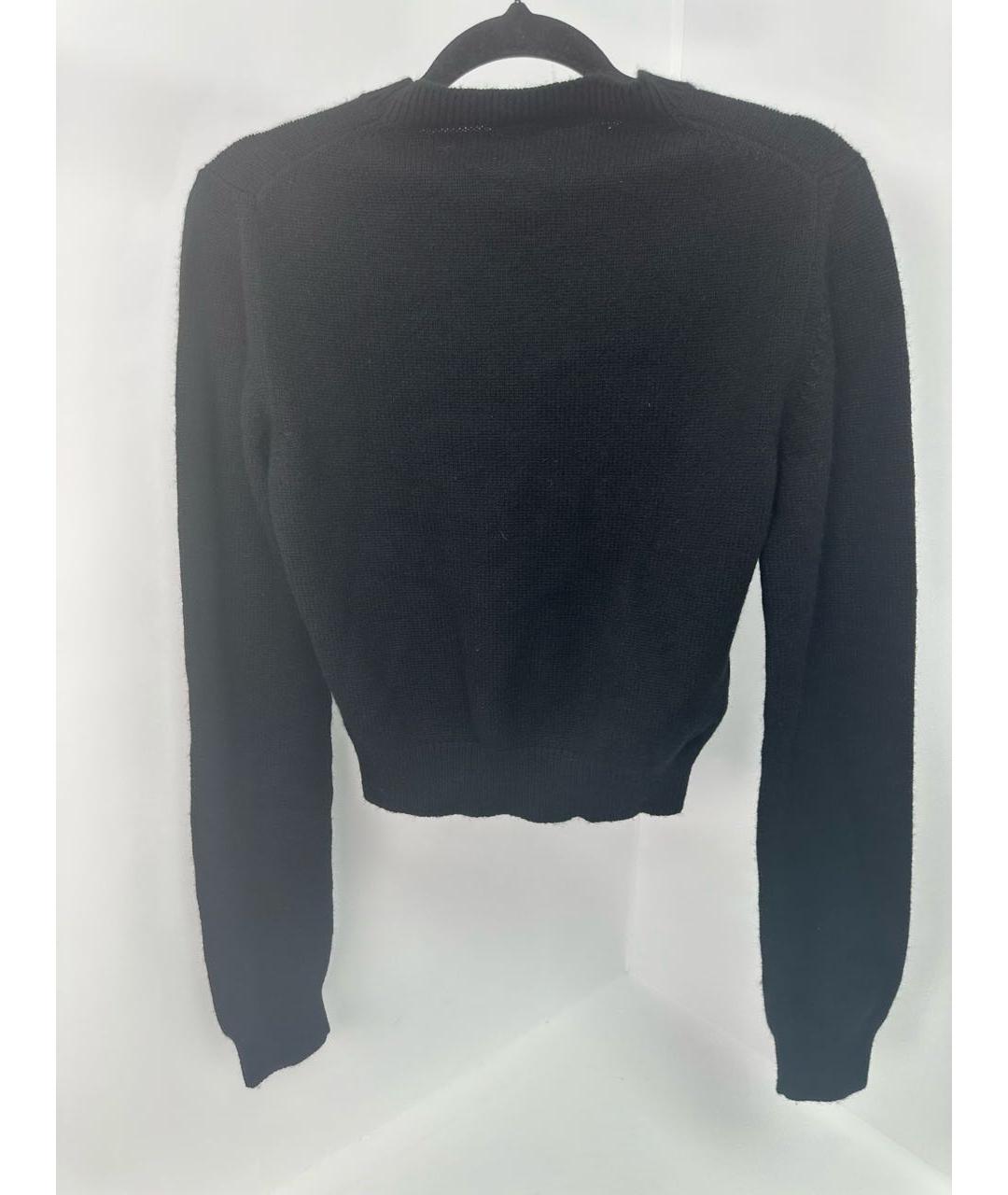 MIU MIU Черный кашемировый джемпер / свитер, фото 4