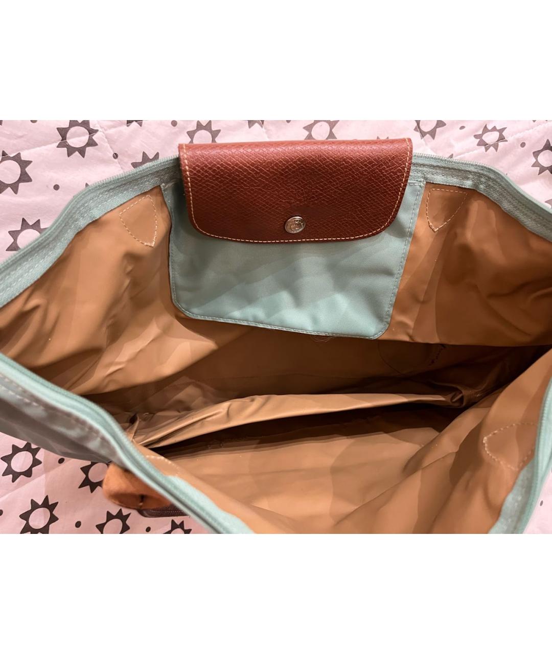 LONGCHAMP Бирюзовая сумка через плечо, фото 7