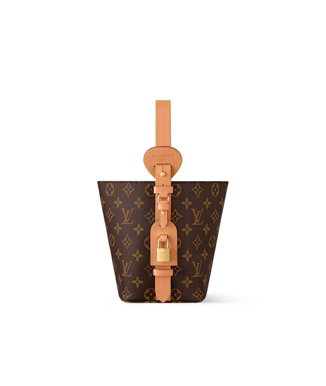 LOUIS VUITTON Коричневая сумка через плечо, фото 6