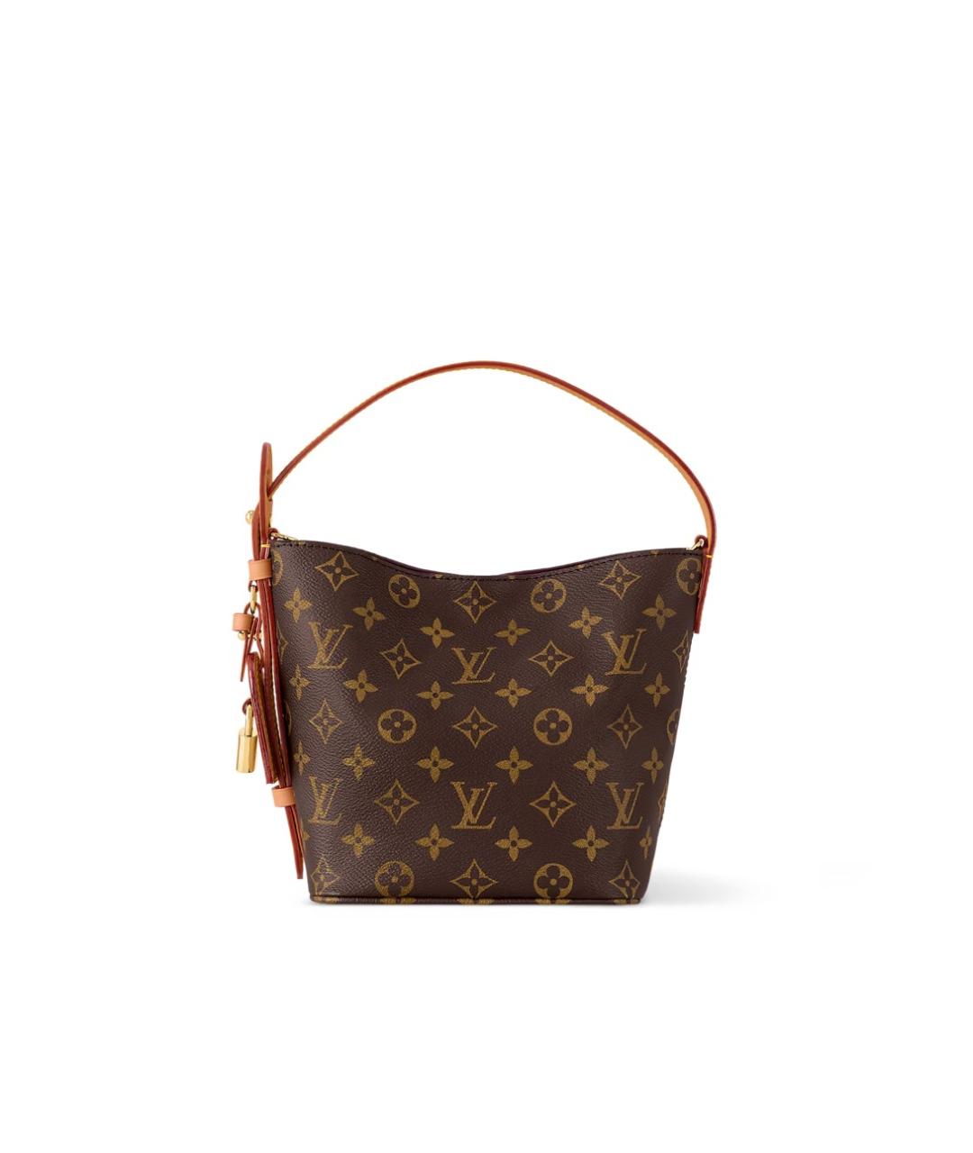 LOUIS VUITTON Коричневая сумка через плечо, фото 8