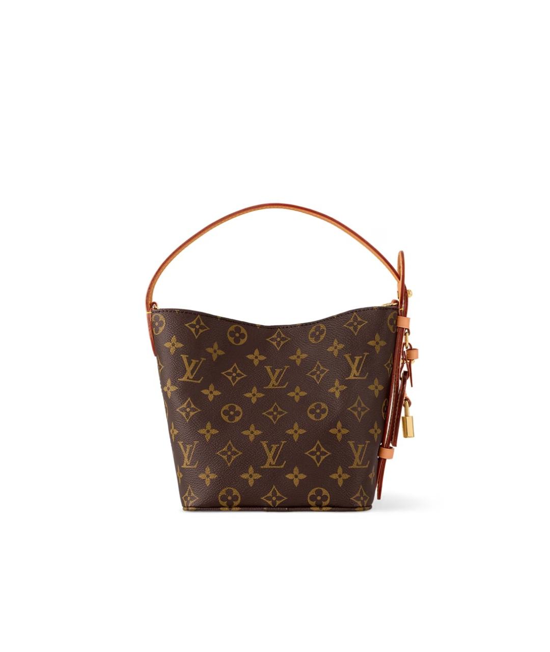 LOUIS VUITTON Коричневая сумка через плечо, фото 4