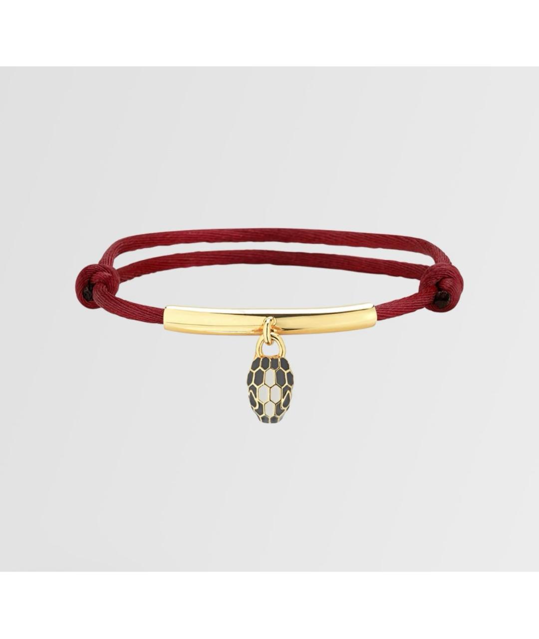 BVLGARI Красный латунный браслет, фото 5