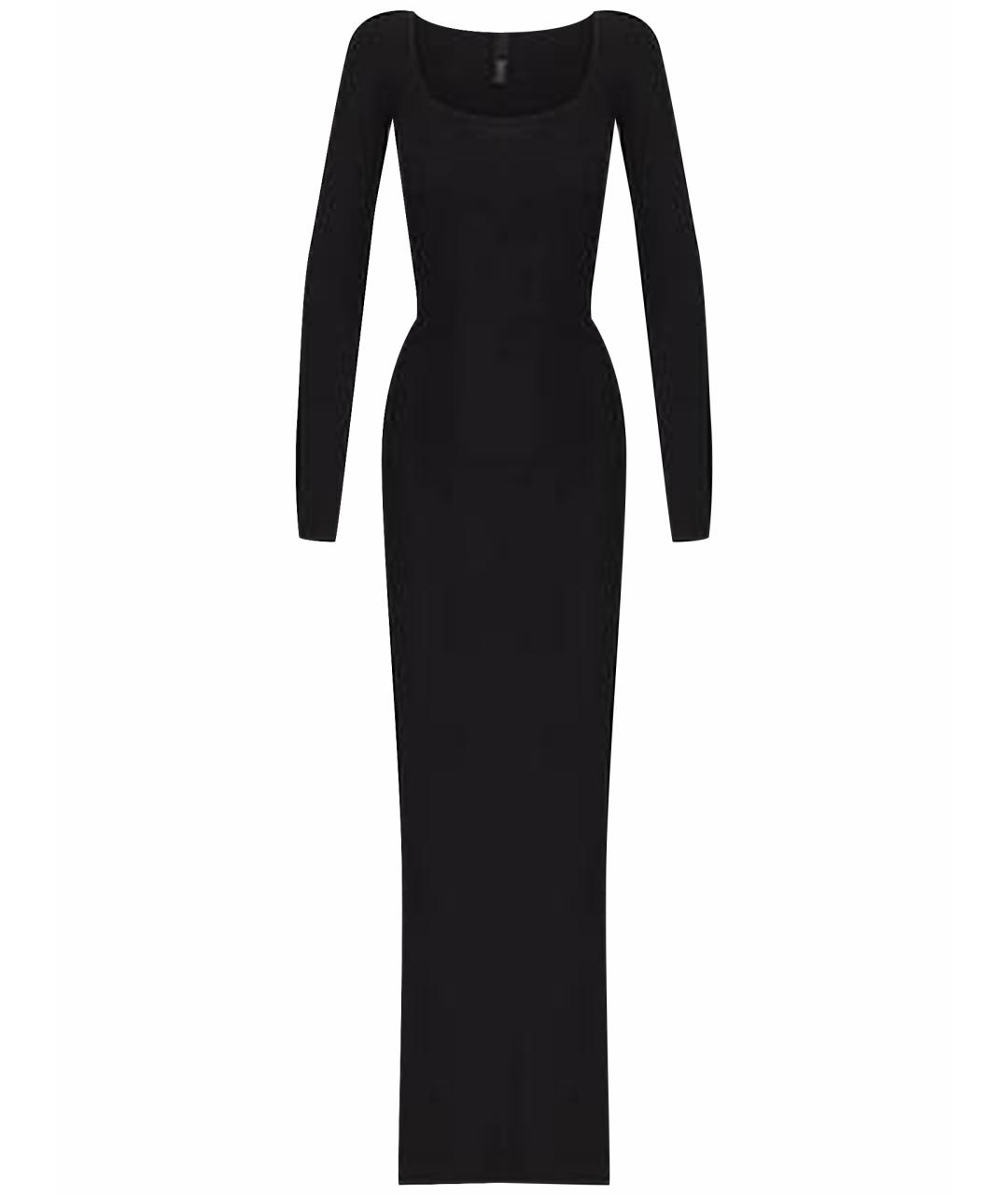 SKIMS Черное вечернее платье, фото 1