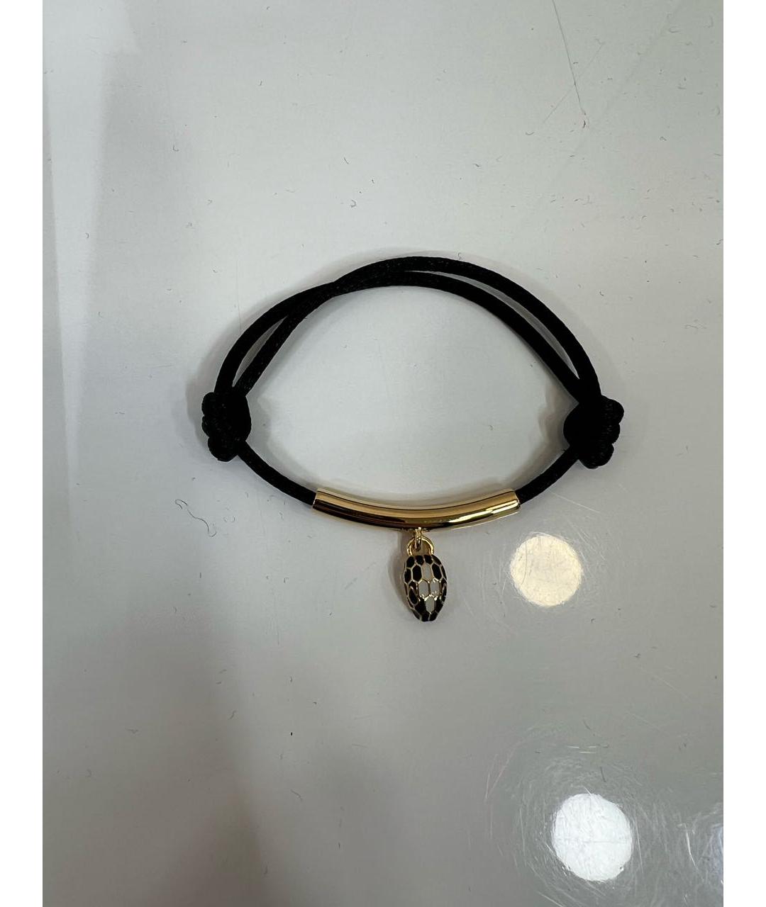 BVLGARI Черный латунный браслет, фото 2